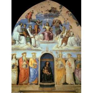  FRAMED oil paintings   Pietro Perugino   24 x 32 inches 