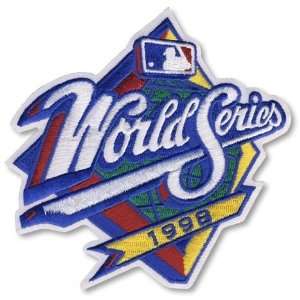Patch Pack   1998 World Series MLB Baseball Official Jersey Sleeve 