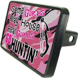Real Girls Go Hunting Custom Hitch Plug for 1 1/4 receiver from Redeye 