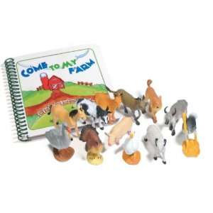   Country Kids CLWM 202 Come to My Farm Book & Toy Combo Toys & Games