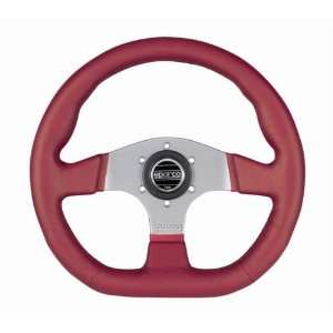    Sparco 015TFSLRB Faster Dark Red Steering Wheel Automotive