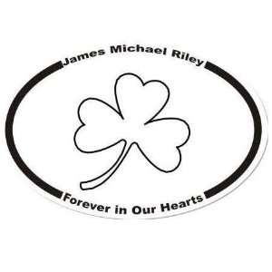  Shamrock Memorial Sticker