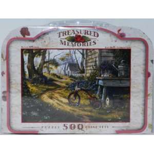   Memories 500 Piece Puzzle with A Casse tete   Easy Rider Toys & Games