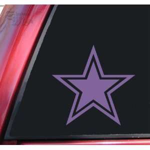  Star With Outline Lavender Vinyl Decal Sticker Automotive