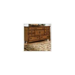  Standard Mission Hills 9 Drawer Double Dresser in 