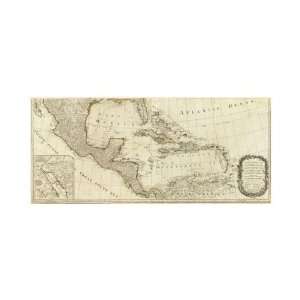  Thomas Pownall   A New Map Of North America, With The West 