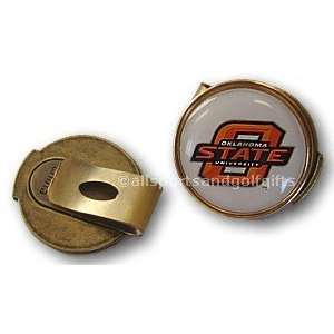  Oklahoma Stae Cowboys Hat Clip Ball Marker Sports 