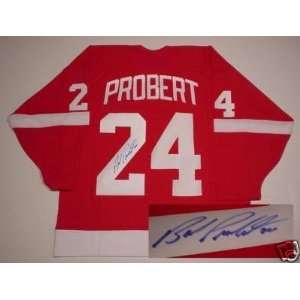  Bob Probert Autographed Jersey   Proof Ccm Sports 