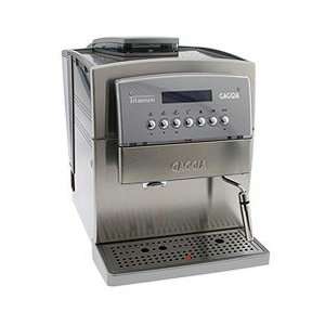 Gaggia Espresso Machine, Titanium SS, Silver and Stainless Steel, 1 ea 
