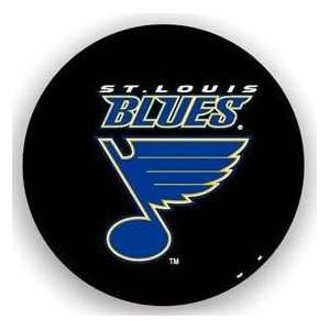  St. Louis Blues Black Tire Cover   Standard Size Sports 