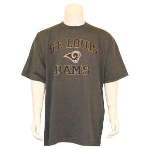  St. Louis Rams Classic Gray T Shirt  2XL Sports 