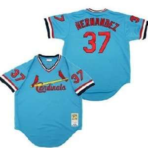  2012 New MLB St. Louis Cardinals #37 Hernan Light Blue 