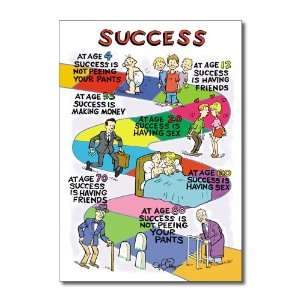 Success Funny Happy Birthday Greeting Card Office 
