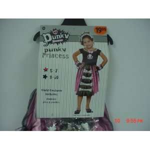  Punky Bones Punky Princess Costume Size 8 10 Age 5 7 Toys 