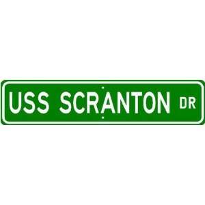  USS SCRANTON SSN 756 Street Sign   Navy