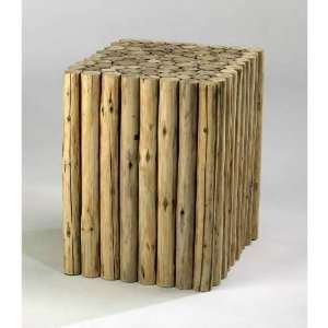   Design 01951 Timber End Table in Natural Wood 01951
