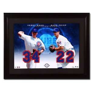  Kerry Wood and Mark Prior Chicago Cubs Unsigned Jersey 