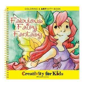  Kids Coloring & ARTivity Book Fabulous Fairy Fantasy