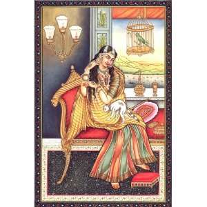   Princess   Watercolor on Paper   Artist Kailash Raj