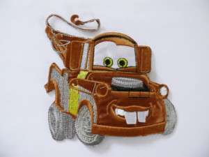 CARS MATER IRON SEW ON PATCH/BADGE/APPLIQUE TRANSFER  