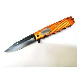 Unique_Gear EMS Rescue Spring Assisted Pocket Knife,Overall Lenght 