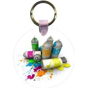  Spray Paint Design Art Key Chain   Ideal Gift for all 