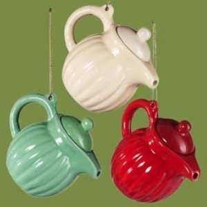 Ceramic Teapot Ornament Case Pack 48