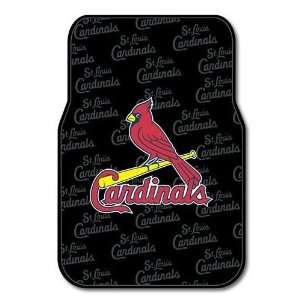   MLB St Louis Cardinals Two Pack Front Car Floor Mat