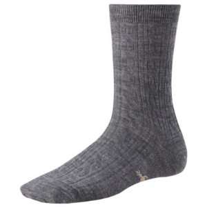    SmartWool Oatmeal Womens Cable Crew Socks