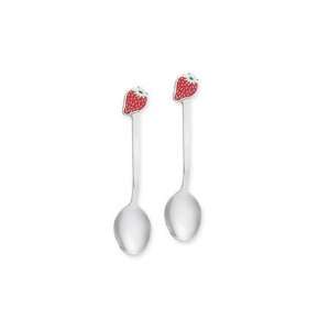  Strawberry Yogurt Spoon set of 2