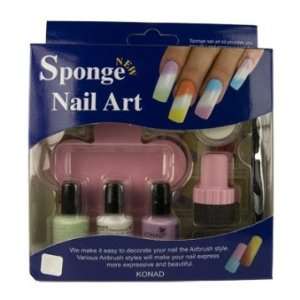  Konad Sponge Nail Art Kit   01 Beauty
