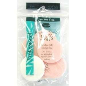   Sponge Puffs 6S (3 Pack) with Free Nail File