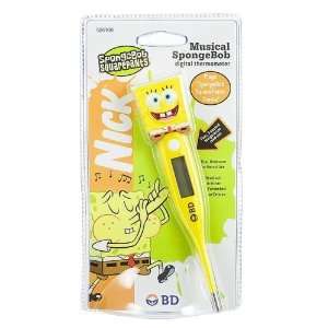  Musical Sponge Bob Digital Thermometer 