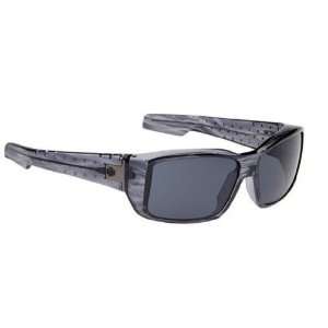 Yamaha OEM MC2 (Black Stripe Tortoise Frame/ Gray Lens). Sunglasses 