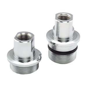  Colony Chrome Fork Tube Plugs   Wide Glide , Finish 