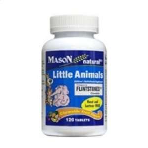 Mason Vitamins Mason Natural Little Animals compare to Flintstones 