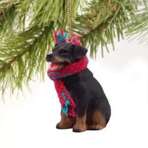  Rottweiler Miniature Dog Ornament