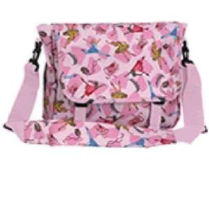  Wildkin Pink Ballerina Messenger Bag LARGE Baby