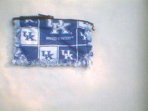 Rag quilt coin change purse University of Kentucky  