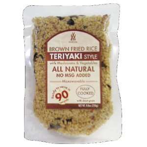 Mishima Brown Fried Rice Teriyaki Style Single Packet 8.8 oz.  