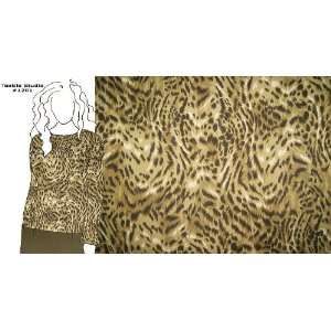  VF111 36 Parfum Wildcat   Georgette Animal Print