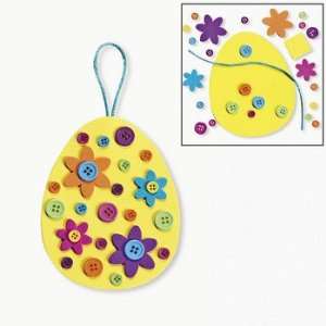  Egg Button Ornament Craft Kit   Craft Kits & Projects 