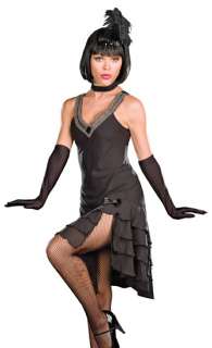 Adult Womens Sophisticated Lady Roaring 20s Flapper Costume Sizes S 