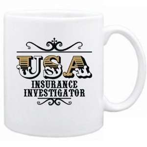   Insurance Investigator   Old Style  Mug Occupations