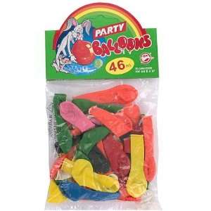  24 Packs of 46 Assorted Colors Party Balloons