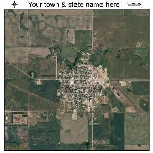  Aerial Photography Map of Faulkton, South Dakota 2010 SD 