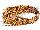 Rubber CENTIPEDE LEGS   Speckled YELLOW & RED  