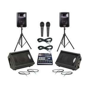  Soundcraft Notepad 124 / APS12 Mains & Monitors Package 