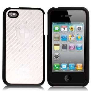   Weave Pattern Steel BMW Case for iPhone 4S / iPhone 4 