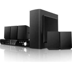  5.1CH DVD Home Theater System w/AM/FM,USB,SD, Dual 